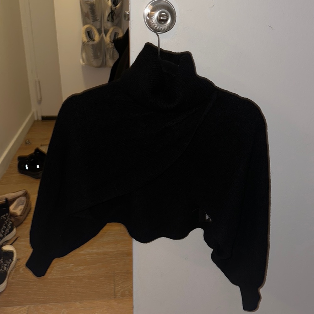 Cropped Alice and Olivia sweater
